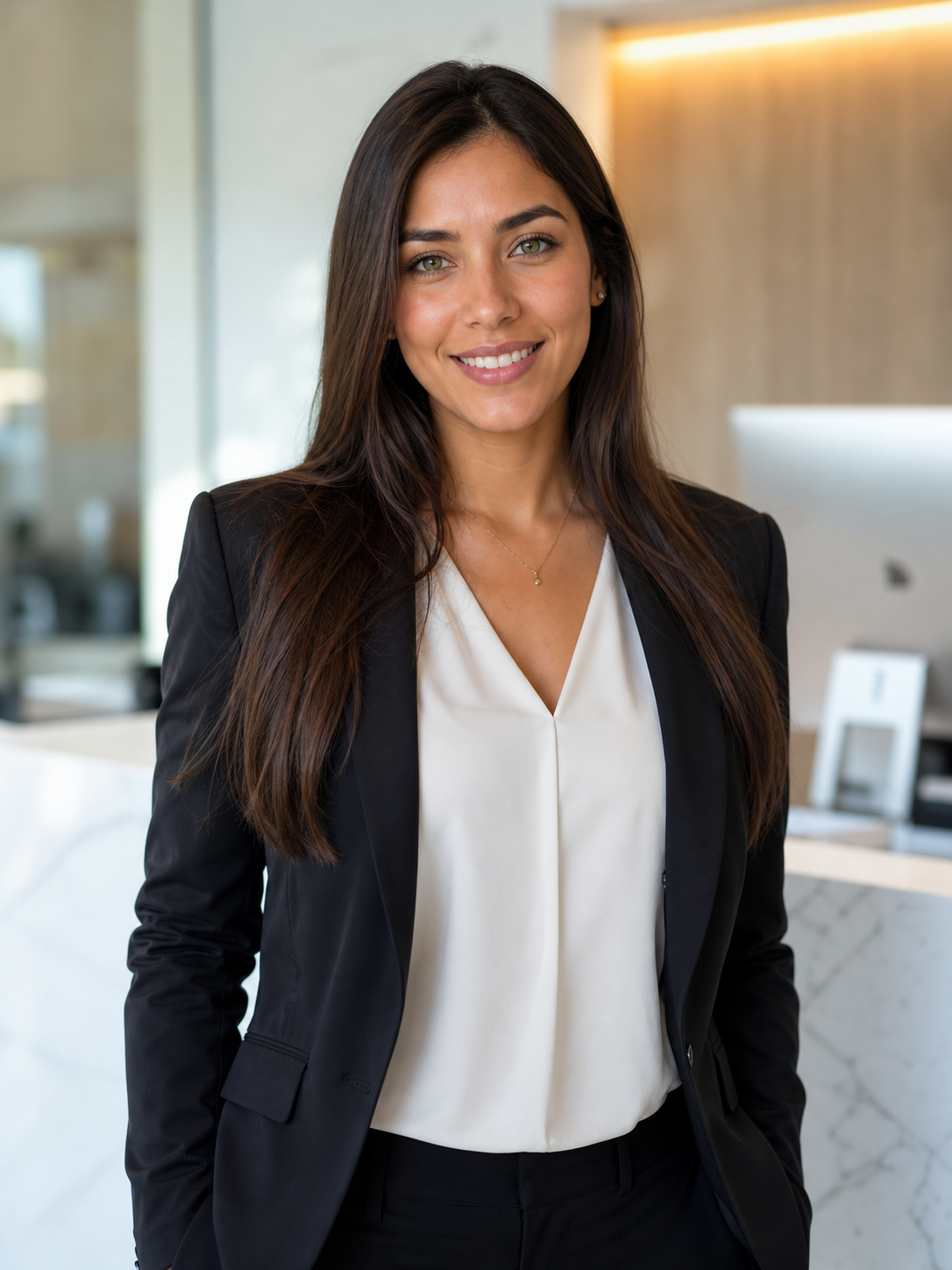 Laura, recepcionista IA